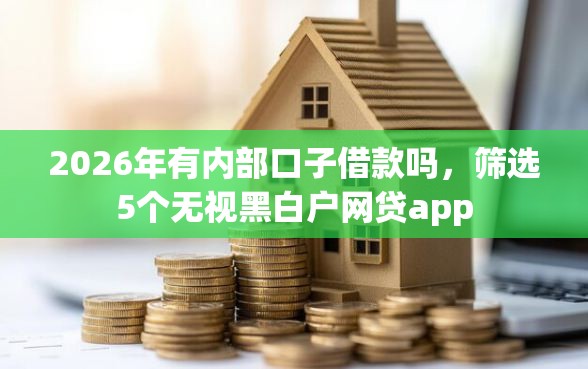 2026年有内部口子借款吗，筛选5个无视黑白户网贷app