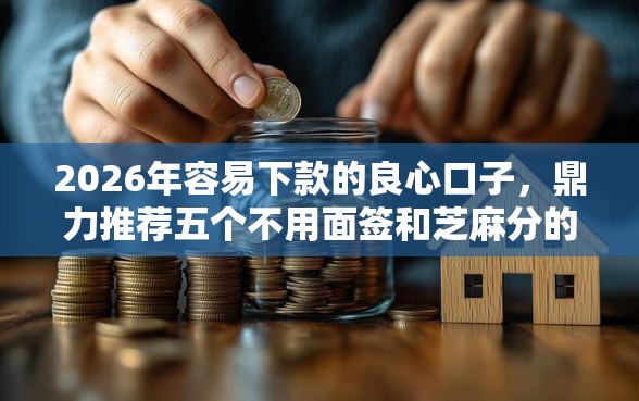 2026年容易下款的良心口子，鼎力推荐五个不用面签和芝麻分的贷款口子