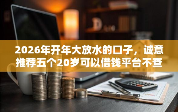 2026年开年大放水的口子，诚意推荐五个20岁可以借钱平台不查征信的口子
