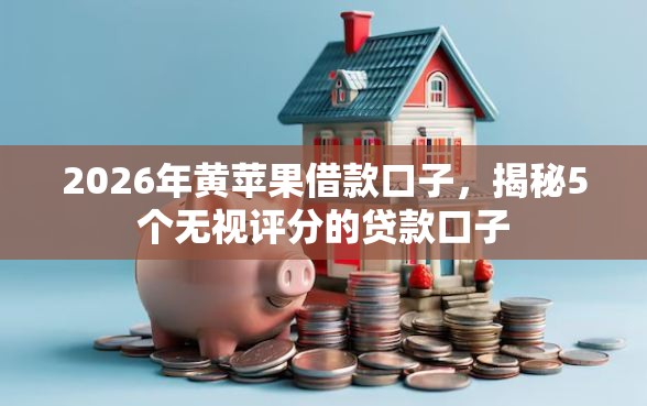 2026年黄苹果借款口子，揭秘5个无视评分的贷款口子