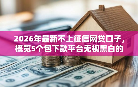 2026年最新不上征信网贷口子,概览5个包下款平台无视黑白的网贷 2026年最新不上征信网贷口子,概览5个包下款平台无视黑白的网贷
