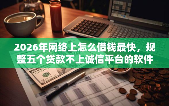 2026年网络上怎么借钱最快，规整五个贷款不上诚信平台的软件
