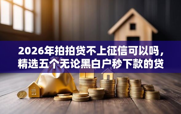 2026年拍拍贷不上征信可以吗,精选五个无论黑白户秒下款的贷款平台 2026年拍拍贷不上征信可以吗,精选五个无论黑白户秒下款的贷款平台