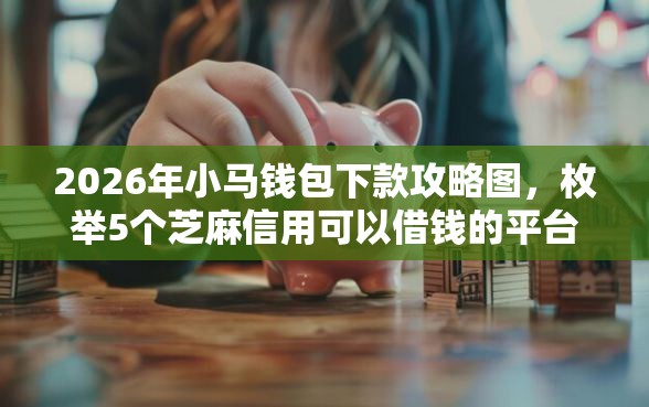2026年小马钱包下款攻略图，枚举5个芝麻信用可以借钱的平台