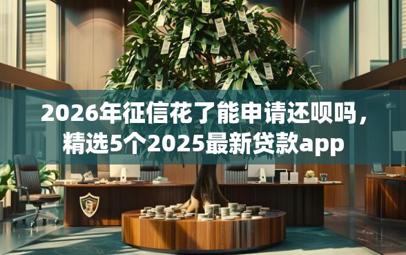 2026年征信花了能申请还呗吗，精选5个2025最新贷款app