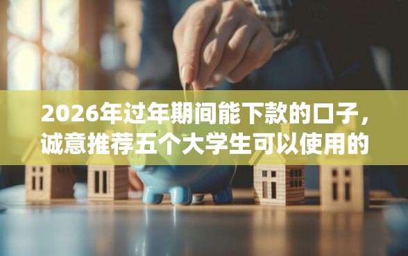 2026年过年期间能下款的口子，诚意推荐五个大学生可以使用的app