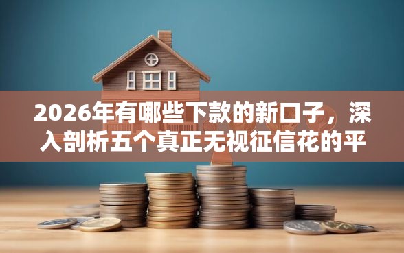 2026年有哪些下款的新口子，深入剖析五个真正无视征信花的平台