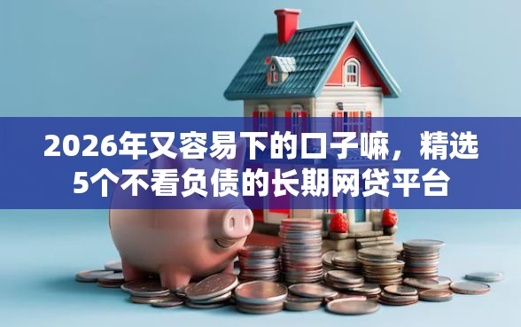 2026年又容易下的口子嘛，精选5个不看负债的长期网贷平台