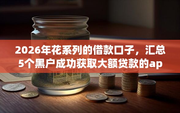2026年花系列的借款口子，汇总5个黑户成功获取大额贷款的app