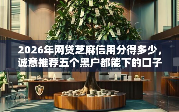 2026年网贷芝麻信用分得多少，诚意推荐五个黑户都能下的口子