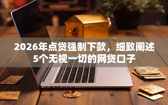 2026年点贷强制下款，细致阐述5个无视一切的网贷口子