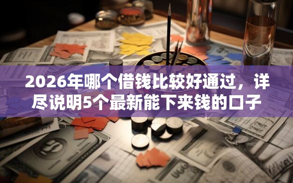 2026年哪个借钱比较好通过,详尽说明5个最新能下来钱的口子 2026年哪个借钱比较好通过,详尽说明5个最新能下来钱的口子