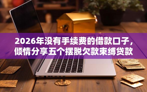 2026年没有手续费的借款口子，倾情分享五个摆脱欠款束缚贷款新平台