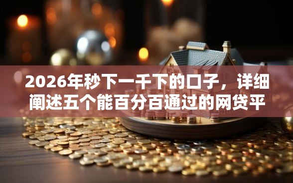 2026年秒下一千下的口子，详细阐述五个能百分百通过的网贷平台
