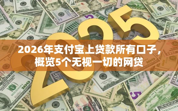 2026年支付宝上贷款所有口子，概览5个无视一切的网贷