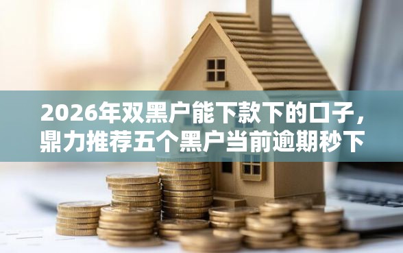 2026年双黑户能下款下的口子，鼎力推荐五个黑户当前逾期秒下5万平台