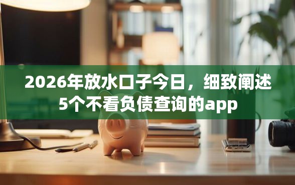 2026年放水口子今日，细致阐述5个不看负债查询的app
