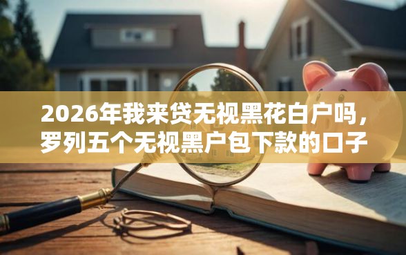 2026年我来贷无视黑花白户吗，罗列五个无视黑户包下款的口子