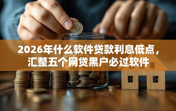 2026年什么软件贷款利息低点，汇整五个网贷黑户必过软件