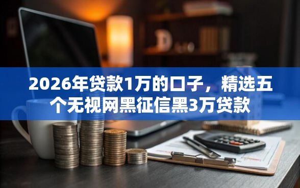 2026年贷款1万的口子，精选五个无视网黑征信黑3万贷款