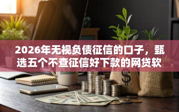 2026年无视负债征信的口子，甄选五个不查征信好下款的网贷软件