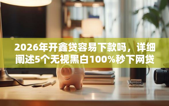 2026年开鑫贷容易下款吗，详细阐述5个无视黑白100%秒下网贷小额夜间口子