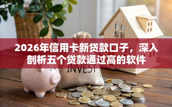2026年信用卡新贷款口子，深入剖析五个贷款通过高的软件