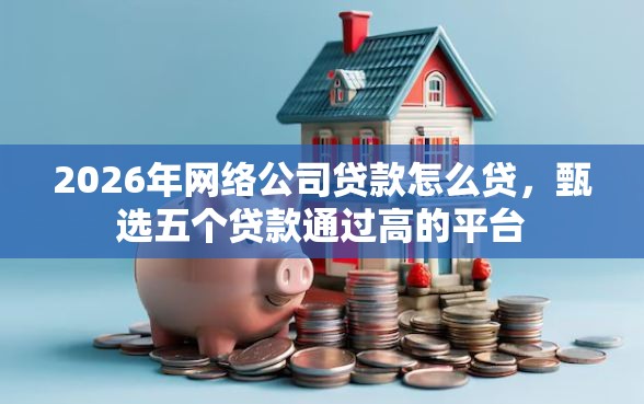 2026年网络公司贷款怎么贷，甄选五个贷款通过高的平台