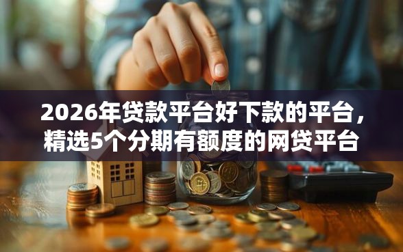 2026年贷款平台好下款的平台，精选5个分期有额度的网贷平台