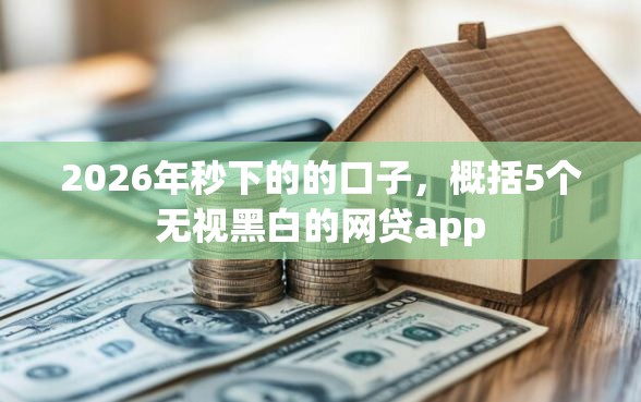 2026年秒下的的口子，概括5个无视黑白的网贷app