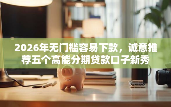 2026年无门槛容易下款，诚意推荐五个高能分期贷款口子新秀