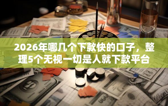 2026年哪几个下款快的口子，整理5个无视一切是人就下款平台