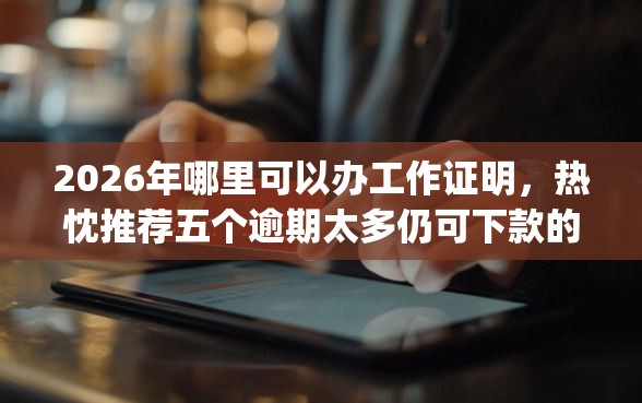 2026年哪里可以办工作证明，热忱推荐五个逾期太多仍可下款的app