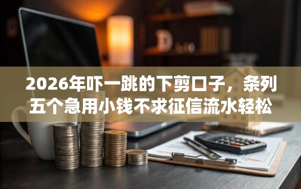 2026年吓一跳的下剪口子,条列五个急用小钱不求征信流水轻松贷的app 2026年吓一跳的下剪口子,条列五个急用小钱不求征信流水轻松贷的app