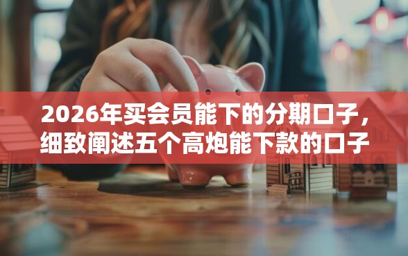 2026年买会员能下的分期口子,细致阐述五个高炮能下款的口子 2026年买会员能下的分期口子,细致阐述五个高炮能下款的口子