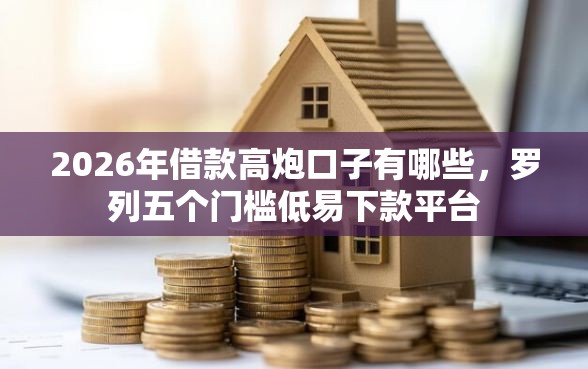 2026年借款高炮口子有哪些,罗列五个门槛低易下款平台 2026年借款高炮口子有哪些,罗列五个门槛低易下款平台