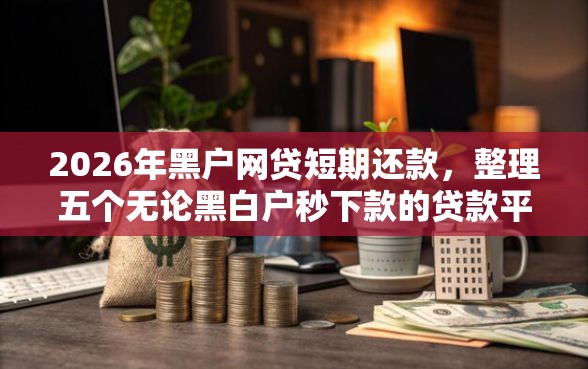 2026年黑户网贷短期还款，整理五个无论黑白户秒下款的贷款平台