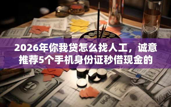 2026年你我贷怎么找人工，诚意推荐5个手机身份证秒借现金的平台