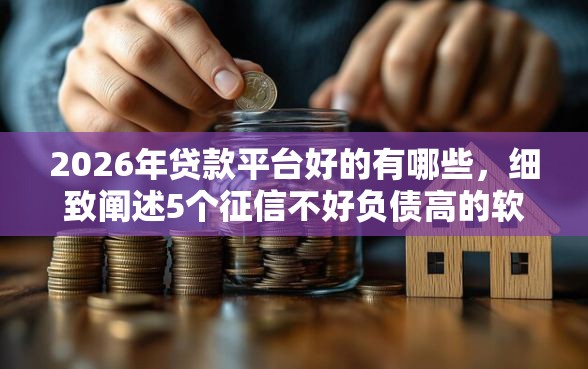 2026年贷款平台好的有哪些，细致阐述5个征信不好负债高的软件