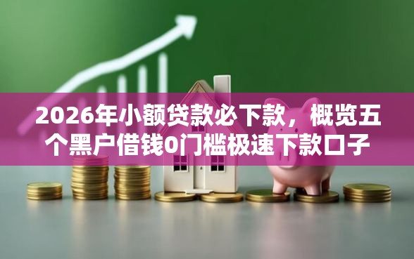 2026年小额贷款必下款，概览五个黑户借钱0门槛极速下款口子