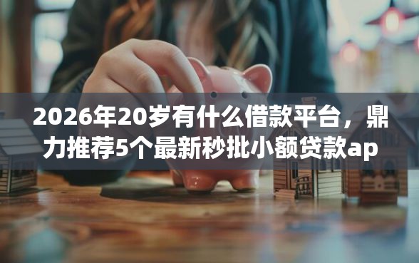 2026年20岁有什么借款平台，鼎力推荐5个最新秒批小额贷款app
