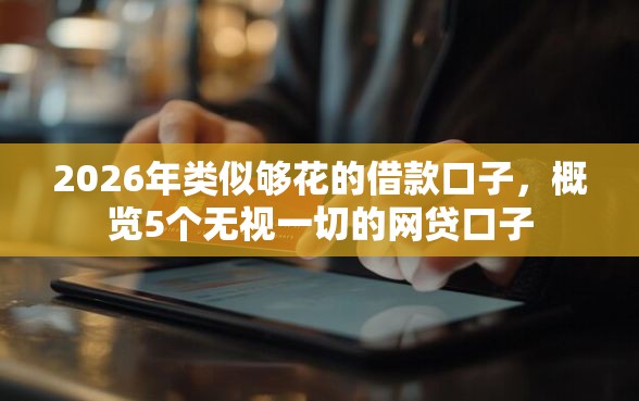 2026年类似够花的借款口子，概览5个无视一切的网贷口子