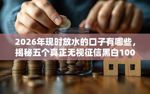 2026年现时放水的口子有哪些，揭秘五个真正无视征信黑白100%秒下网贷