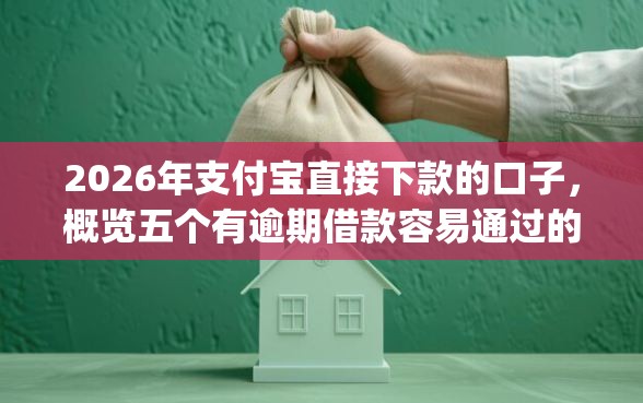 2026年支付宝直接下款的口子，概览五个有逾期借款容易通过的app