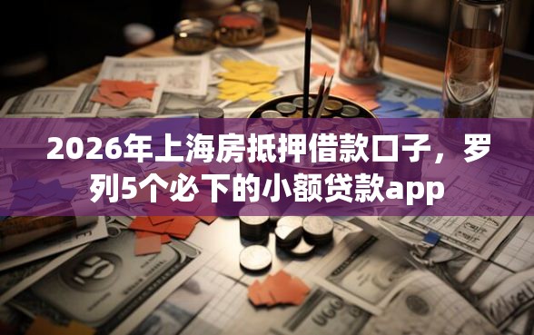 2026年上海房抵押借款口子，罗列5个必下的小额贷款app