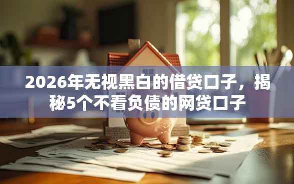 2026年无视黑白的借贷口子，揭秘5个不看负债的网贷口子