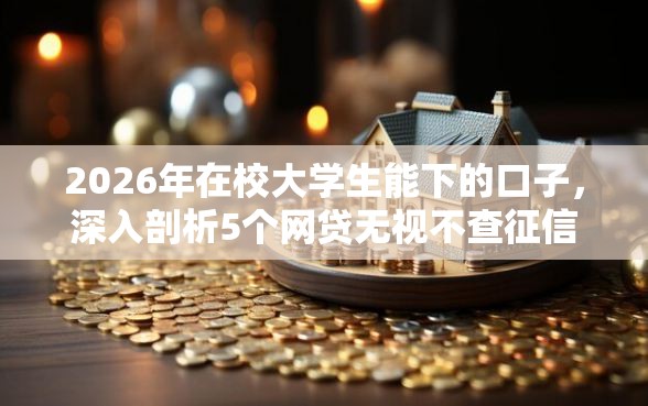 2026年在校大学生能下的口子，深入剖析5个网贷无视不查征信软件