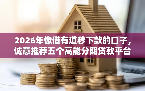2026年像借有道秒下款的口子，诚意推荐五个高能分期贷款平台新秀