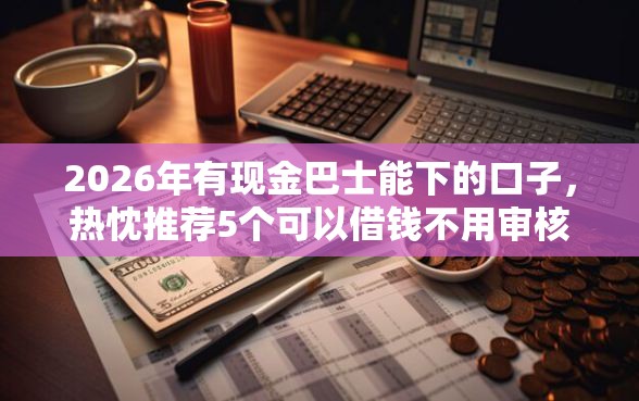 2026年有现金巴士能下的口子，热忱推荐5个可以借钱不用审核的软件