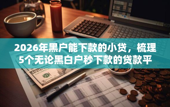 2026年黑户能下款的小贷，梳理5个无论黑白户秒下款的贷款平台